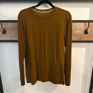 Smartwool Mustard Long Sleeve Shirt